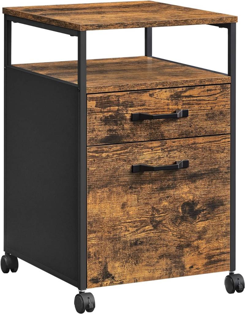 Sidebord - Sengebord I Industrielt Design - Rustik Brun 41x45x66 - Borde > Sideborde - Daily-Living - Song