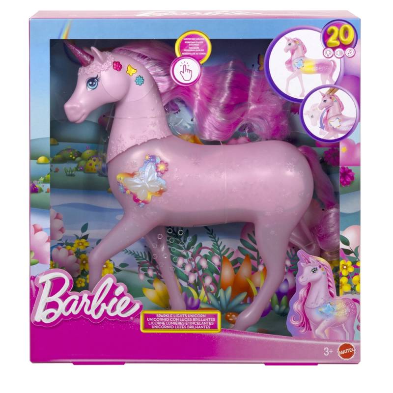 Barbie Enhjørning Med Lys Og Lyde