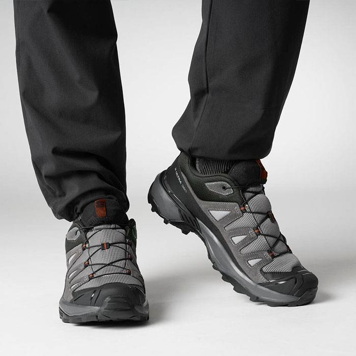 Salomon X Ultra 360 Leather, Sharkskin/Asphalt/Cc-45 1/3 / Uk 10,5 - Vandresko