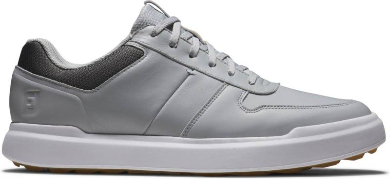 Footjoy Contour Casual (2024) Vandtætte Herre Golfsko Uden Spikes - Grey/White - Str. 42 Normal