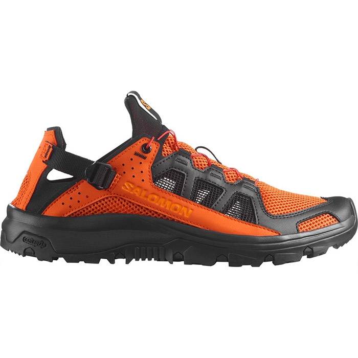 Salomon Techamphibian 5.0 Herre / Mænd, Red Orange-46 / Uk 11 - Sandaler