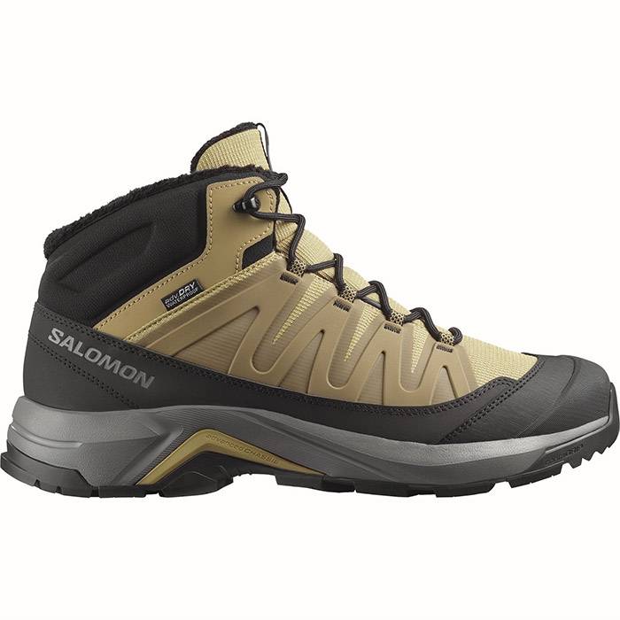 Salomon X-Adventure Coldrush Winter Wp Herre / Mænd, Kelp/Black/Pewter-43 1/3 / Uk 9 - Vintersko, Vinterstøvler