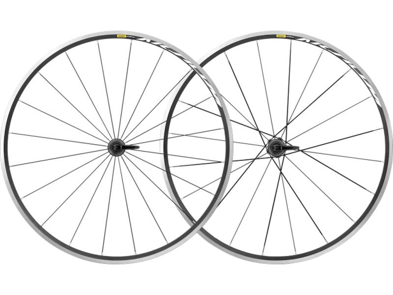 Mavic Aksium Hjulsæt 700c Til Fælgbremse - Body Shimano 11 Gear - Qr Aksel - 100 Og 130mm Navbredde