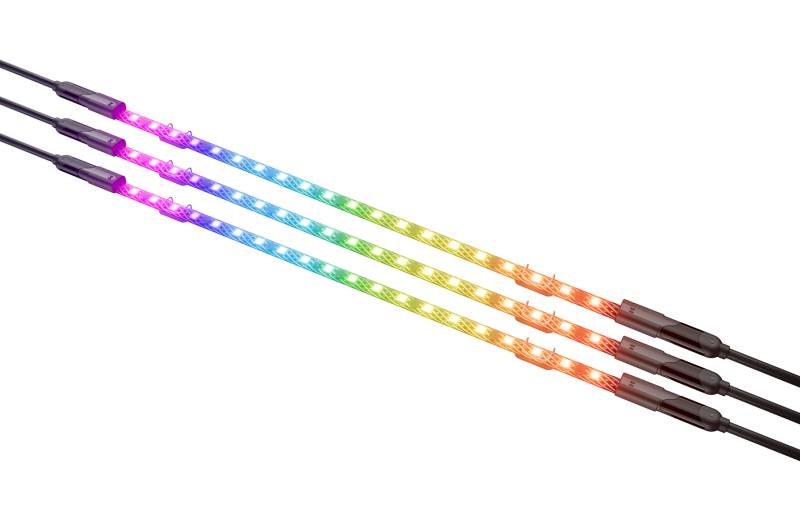 Hyte Ls10 Led Strip 3 Pack With Np50 Kabinet Rgb - Geekd.dk