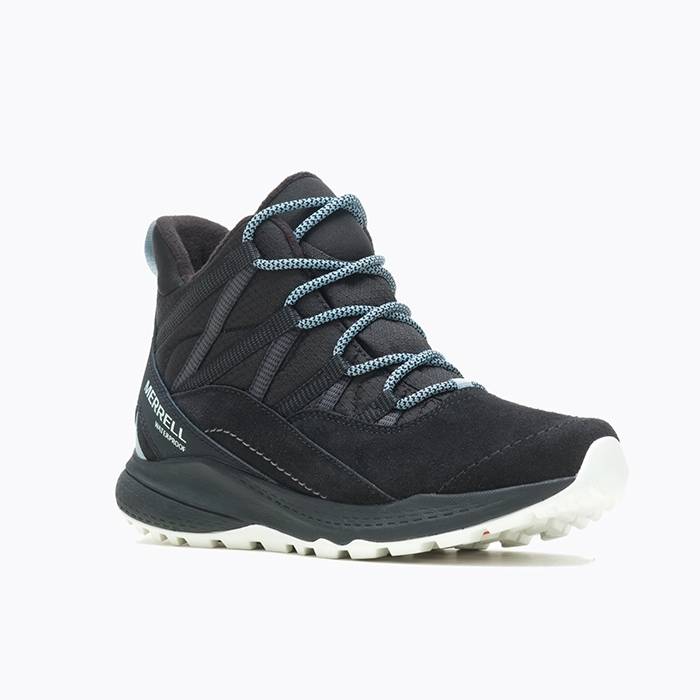 Merrell Bravada Edge 2 Thermo Demi Mid Waterproof, Black/Arona-38 - Vintersko, Vinterstøvler