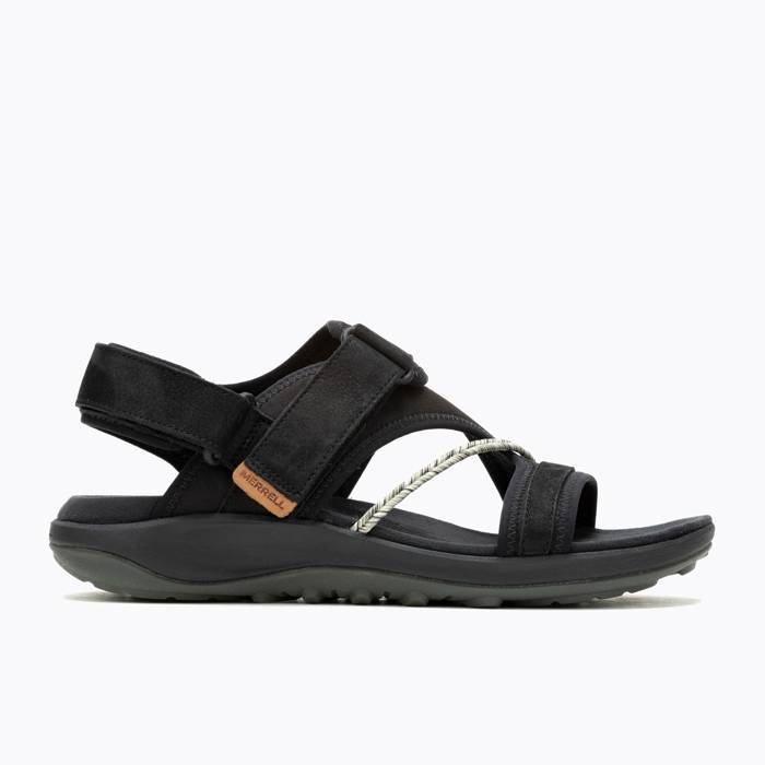 Merrell Terran 4 Backstrap Kvinder / Damer, Black-37 - Sandaler
