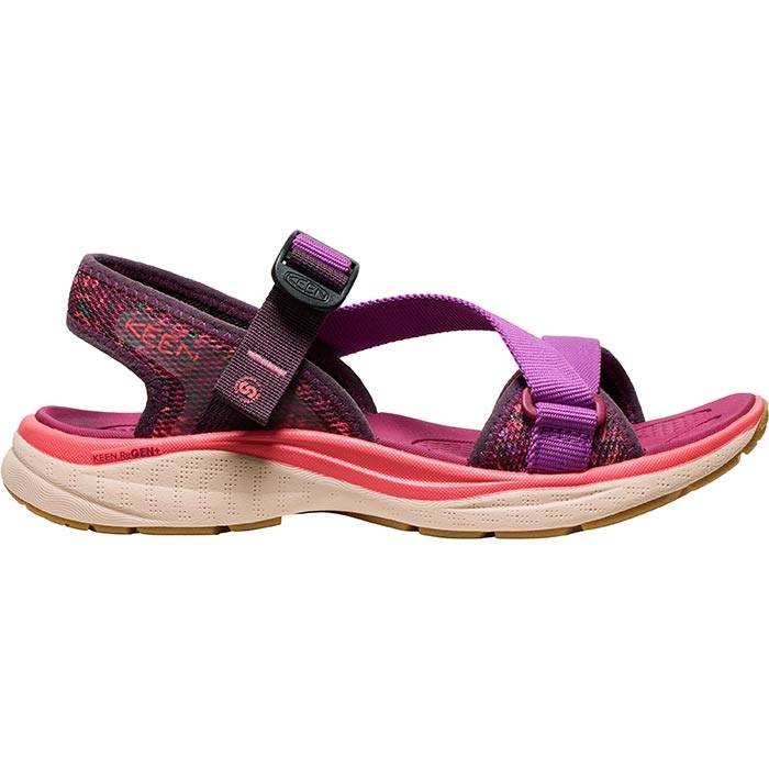 Keen Leiki Open-Toe Sandal Kvinder / Damer, Plum-40 - Sandaler