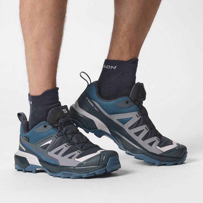 Salomon X Ultra 360 Gtx Carbon/India Ink-44 2/3 / Uk 10 - Vandresko