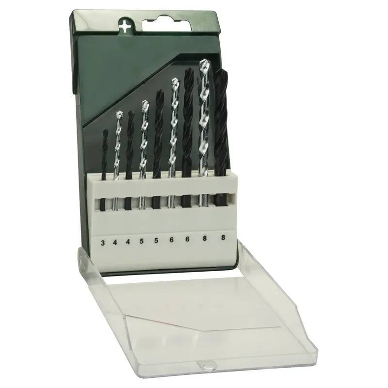 Bosch Bor Sæt Metal Hss-R/Murbor 9 Stk - 2609255482