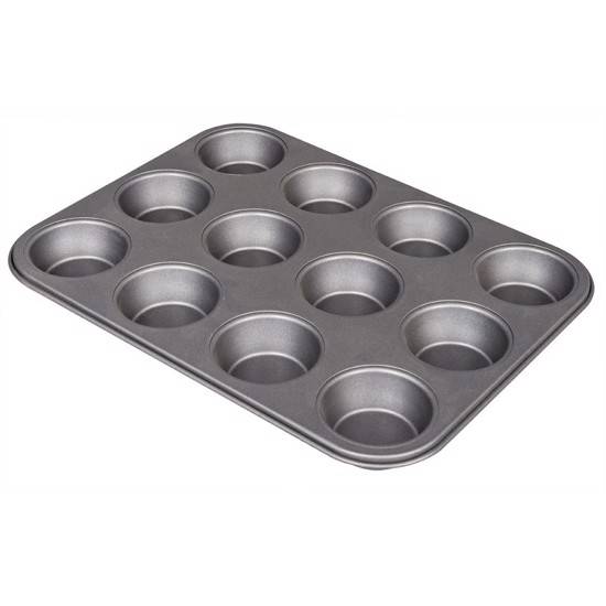 Muffins Bageplade I Kraftig Kvalitet Med Non-Stick Belægning - Hurtig Levering - Müller