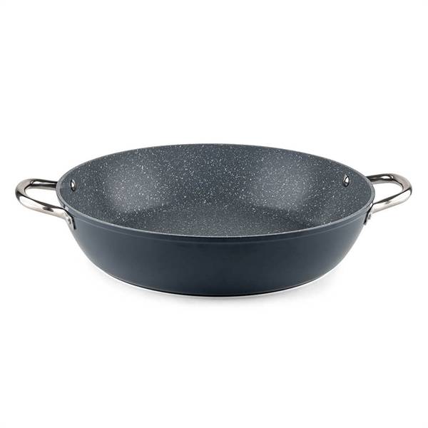 Sauterpande 36 Cm. Med 2 Håndtag Og Non-Stick Belægning. - Billig Fragt - Luigi Ferrero