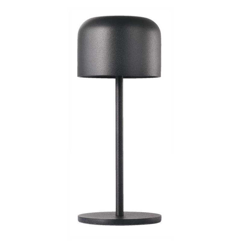 V-Tac Opladelig Cct Bordlampe - Sort, Ip54, Touch Dæmpbar, Model Mini