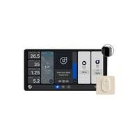 Shelly Wall Display X2, Wifi Touch Skrm, 6.95", Slv + Blu H&t, Ivory