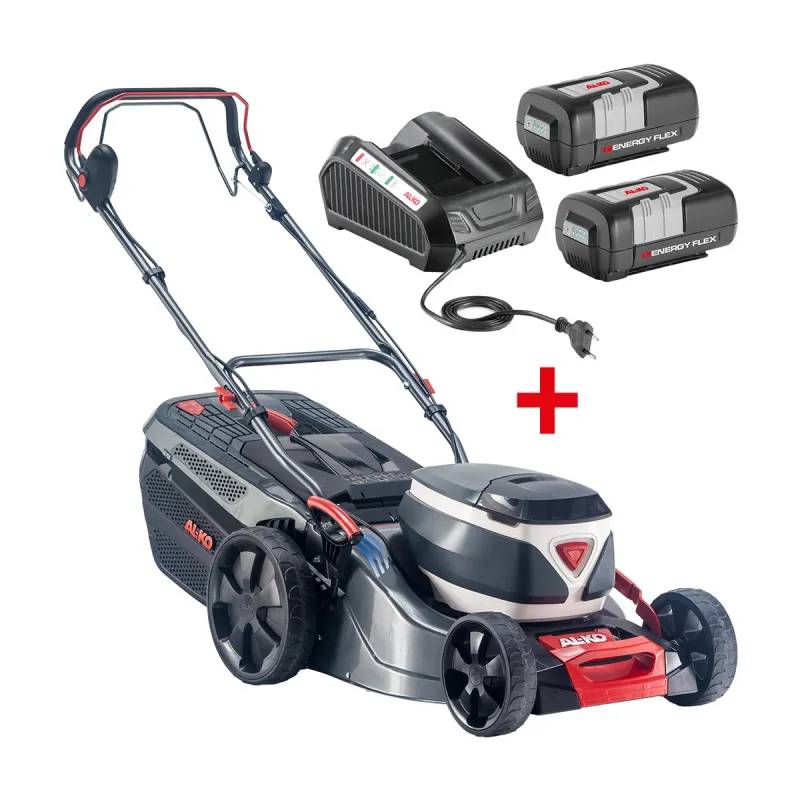 Al-Ko 46.2 Li Sp 36v Batteri Plæneklipper - 2 X Li-Ion 4,0 Ah / 36 V 123010