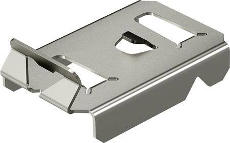 Holder For Deleskinne Til Gitterbakke - Obo