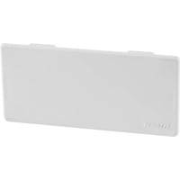 Hager Kabelkanal Lf - Endestykke, 30 X 30 Mm (til Lf 30030), Perlehvid