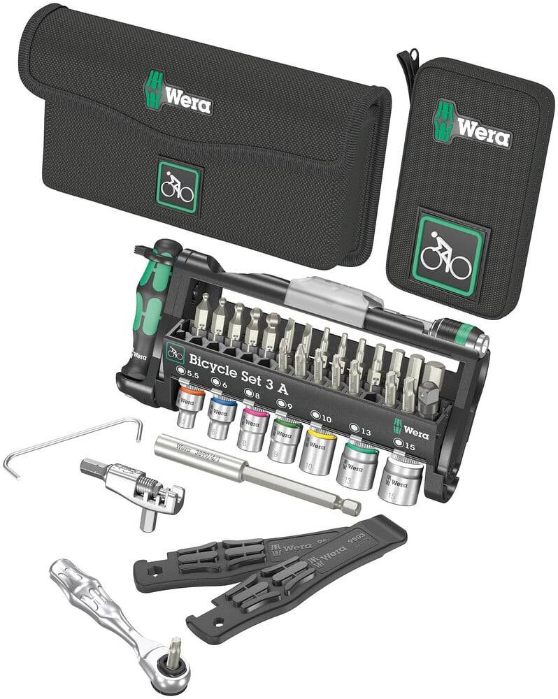 Værktøjssæt T/Cykler, Zyklop Mini 3a, 40 Dele - Wera