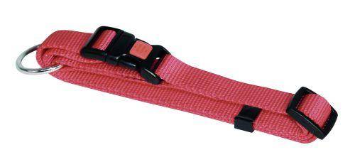 Halsbånd Nylon Rød 10 Mm 20-35 Cm - Ryom