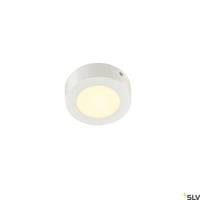 Senser 12 Led Loftlampe Til Pbygning, Rund, Hvid, 3000k - Slv