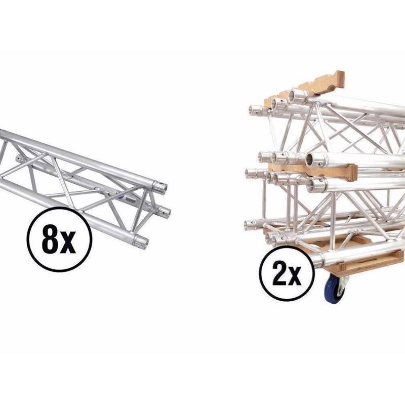 Alutruss Set Trilock 6082-2000 + Truss Transport Board