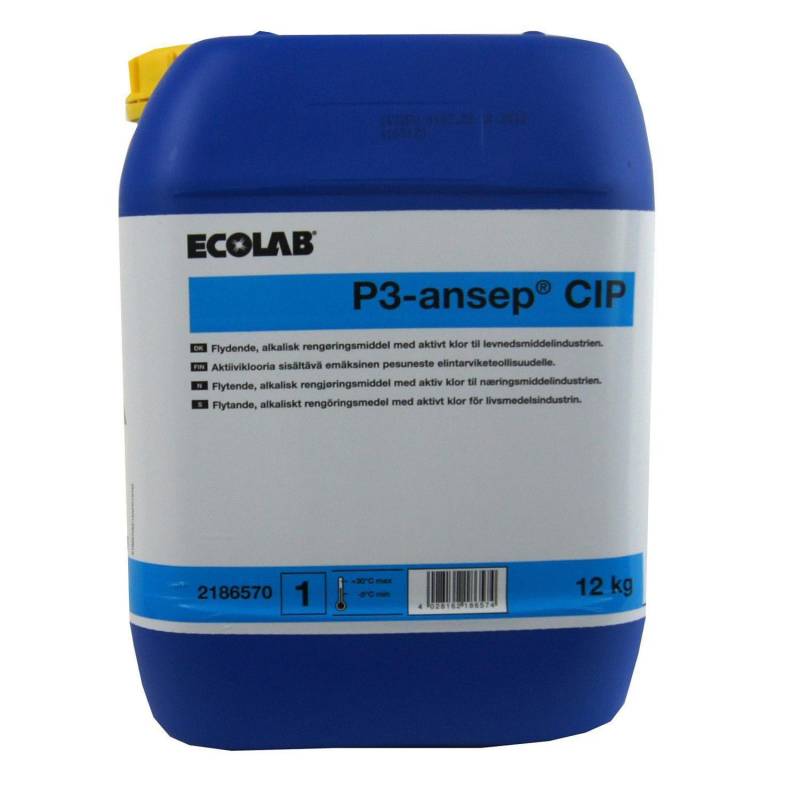 P3-Ansep Cip, Højalkalisk Grundrens, Cip-Rengøring, 12 Kg - Ecolab