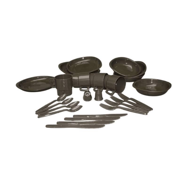Camping Bestik  Outdoor Spisesæt 26 Stk  Mil-Tec