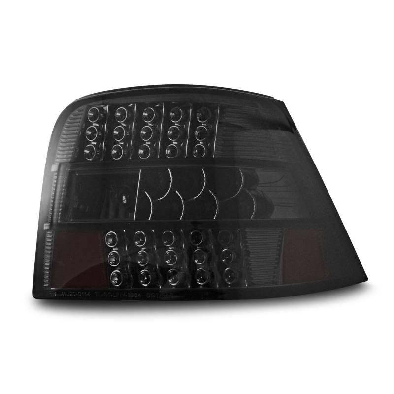 Led Baglygter Mørk Sort Til Vw Golf 4 årgang 1997-2003