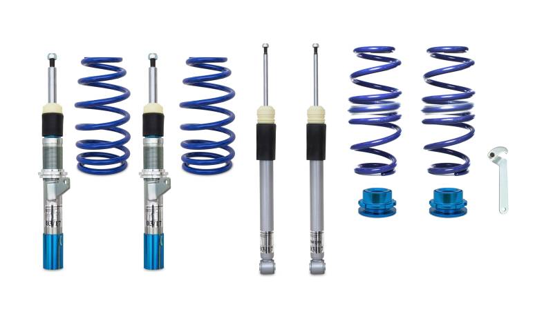 Blue Line - Gevindundervogn Til Vw Golf 8 (cd) - Fast Bagbro - 1100 Kg
