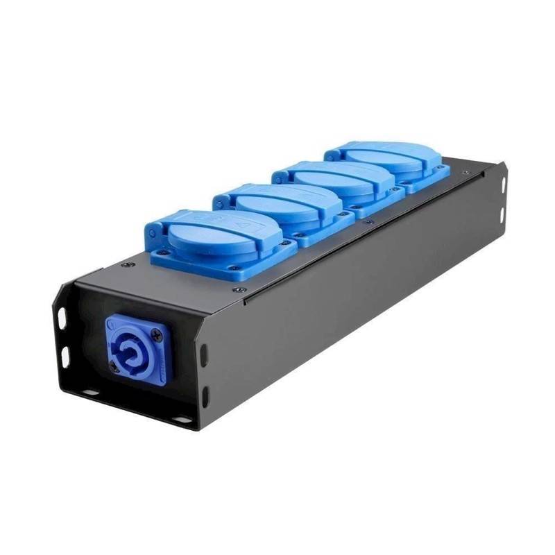 Adam Hall 4-Outlet Power Strip - Proport 4 - Adam Hall Tilbehør