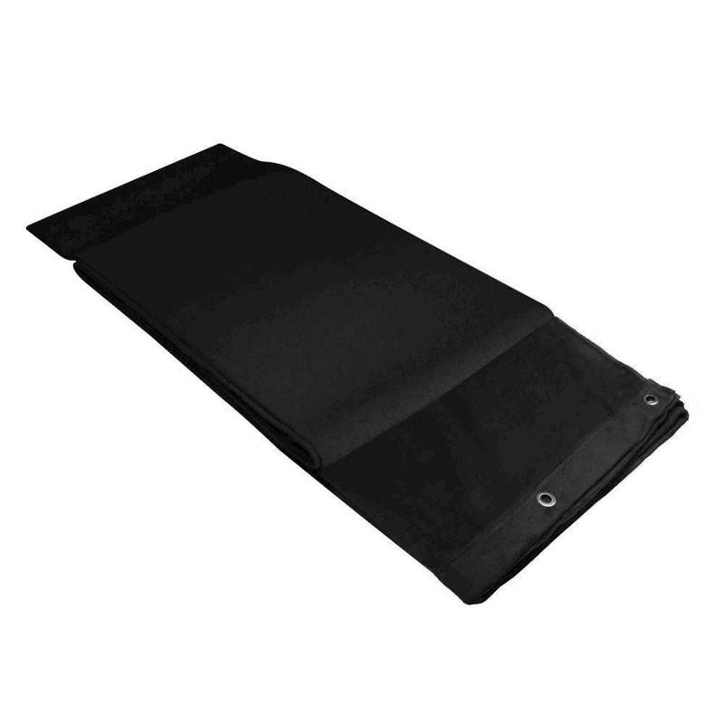 Deco Molton Bagtæppe. 160 G/M². 3 X 3 Meter (bxh). Sort - Adam Hall Tilbehør