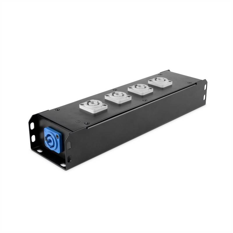 Powercon Splitter. 1 X Input Til 5 X Output - Adam Hall Tilbehør