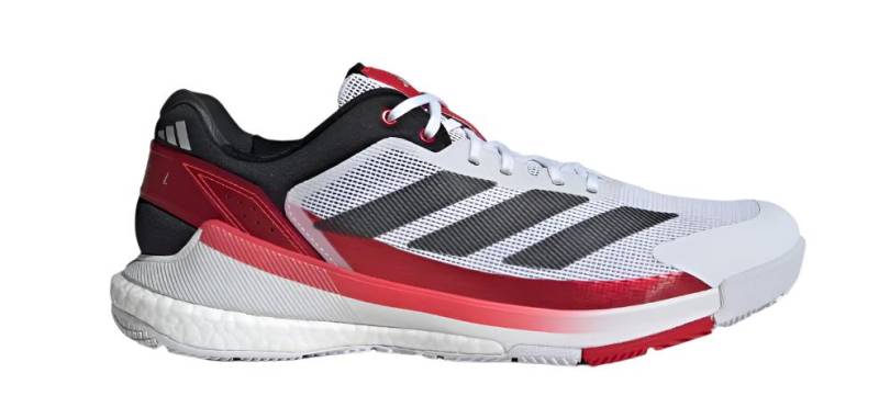 Adidas Crazyquick Boost Padelsko (cloud White/Core Black/Lucid Red) - 42