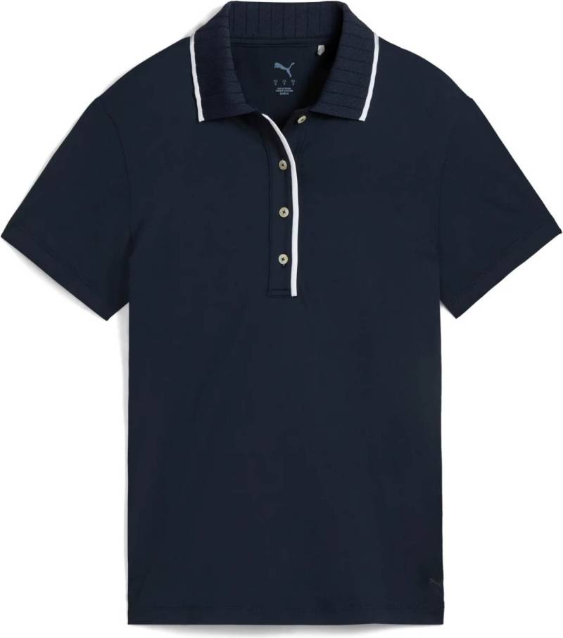 Puma Cloudspun Bridges Dame Poloshirt - Deep Navy - Str. Xl