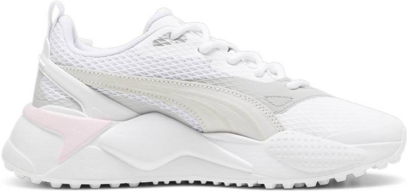 Puma Gs-X Efekt Vandtætte Dame Golfsko Uden Spikes - Puma White/Puma White/Pale Pink - Str. 42 Normal