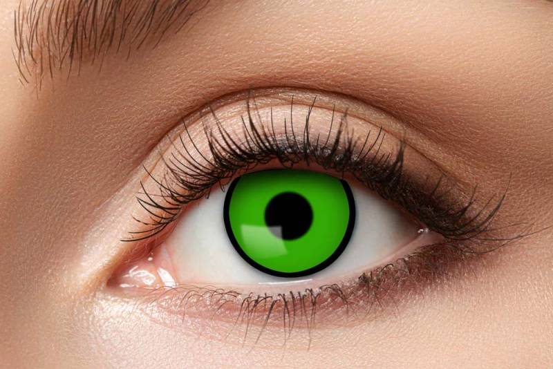 Farvede Kontaktlinser - Green Eye - Festkassen