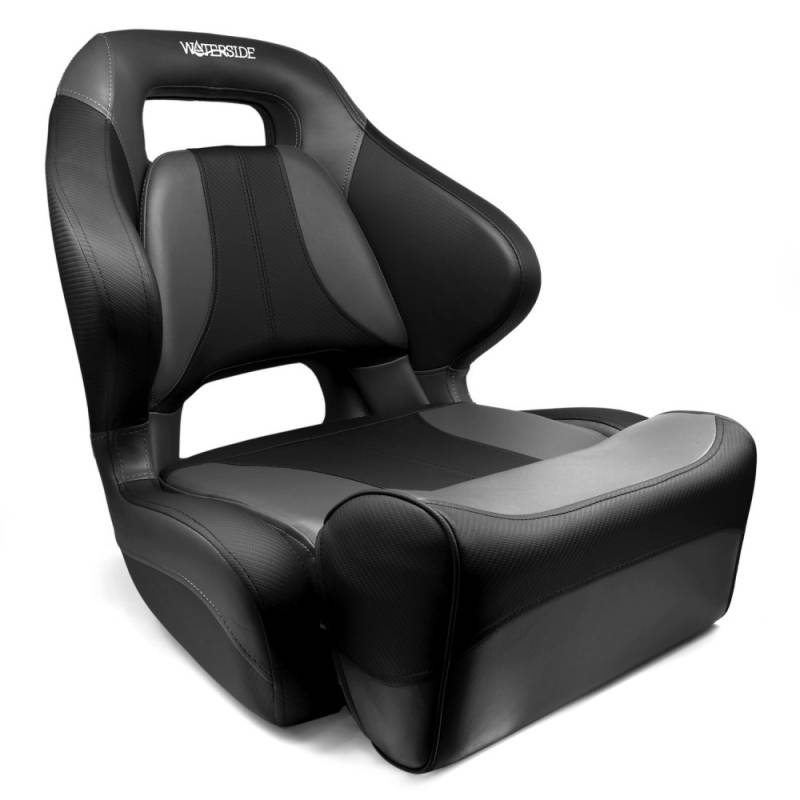 Waterside Captain Race Seat Dark Series - Bådsæde