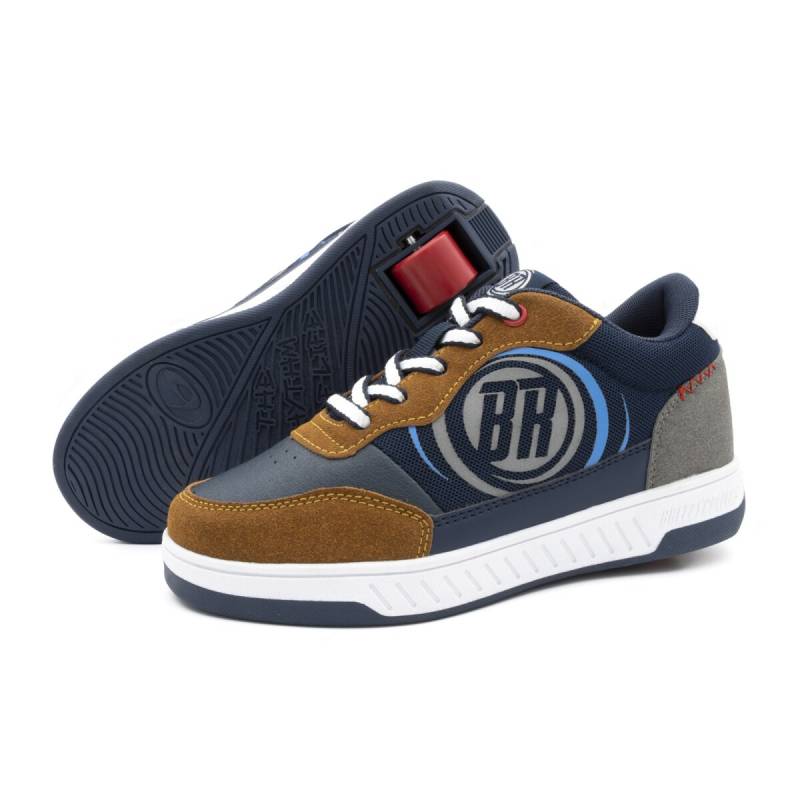 Breezy Rollers Rullesko Hero 2 Navy/Camel