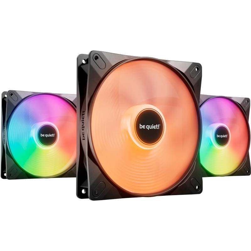 Be Quiet! Light Wings Lx 140mm Pwm Triple Pack, Case Fan (black, Pack Of 3) Kabinet Blæser - Geekd.dk