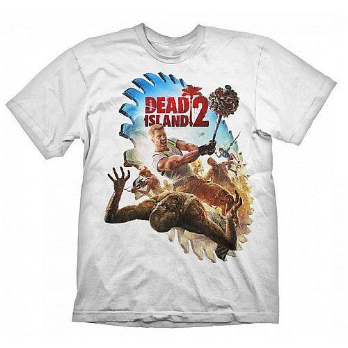 T-Shirt - Dead Island 2: Saw Blade *crazy Tilbud* M - !andet