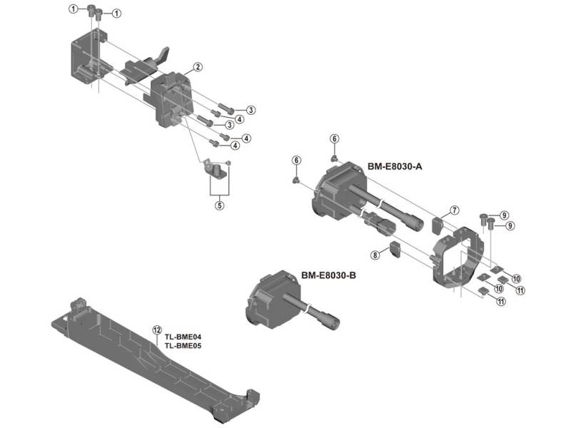 Shimano Steps Overdel Monteringsbolt M5x18 Mm Type A Til Batteriholder Model Bm-E8030/8031