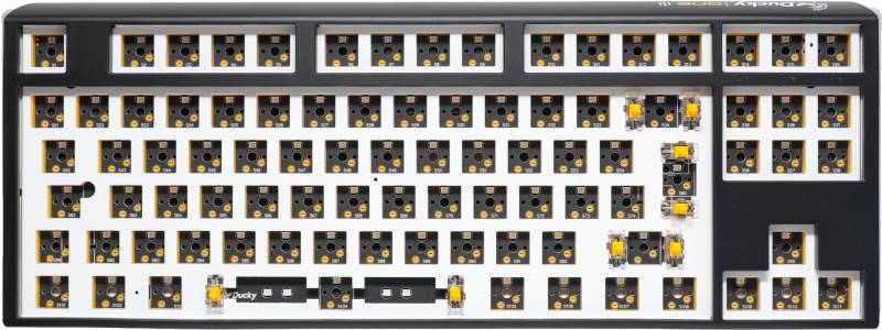 Ducky One 3 - Hot Swap Iso Barebone Black - Tkl  - Rgb - Without Switches/Keycaps