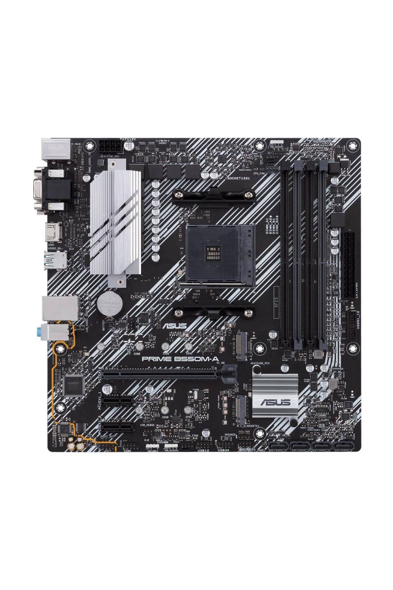 Asus Prime B550m-A/Csm (matx, B550, Am4) Bundkort - Geekd.dk