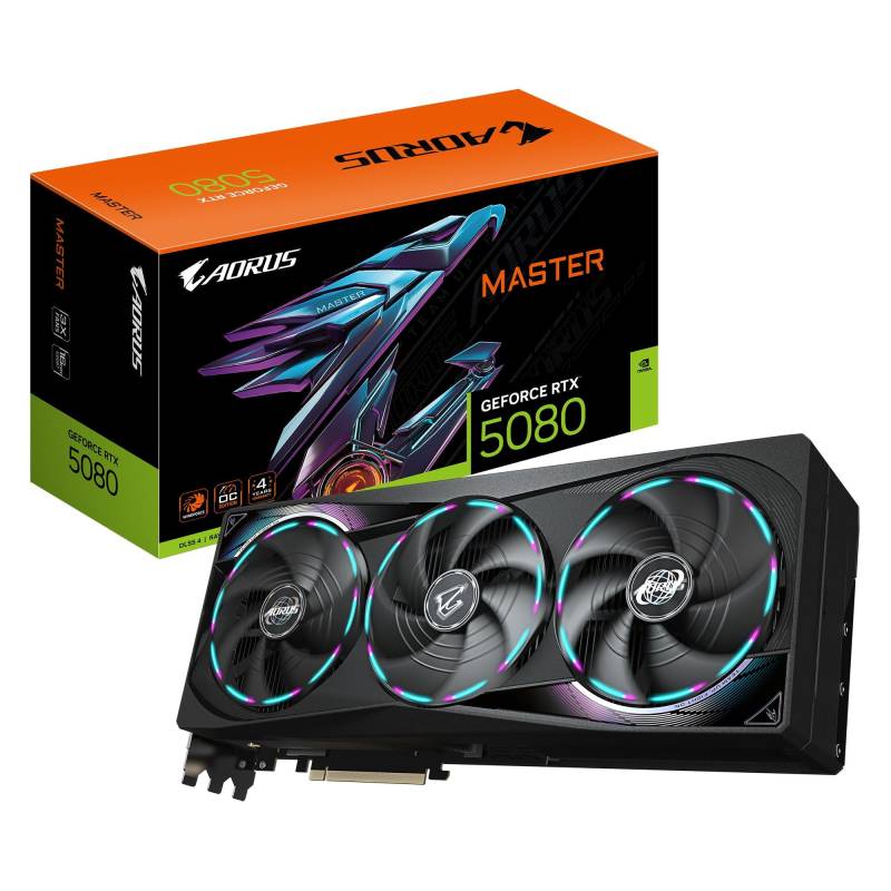 Gigabyte Geforce Rtx 5080 Aorus Master Grafikkort - Geekd.dk