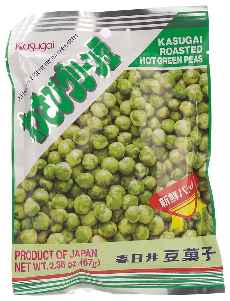 Kasugai Ristede Grønne ærter Wasabi 67 G