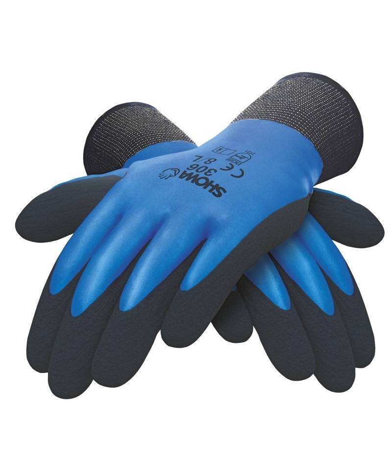 Showa 306 Dual Latex Arbejdshandsker (9) - Os Safety