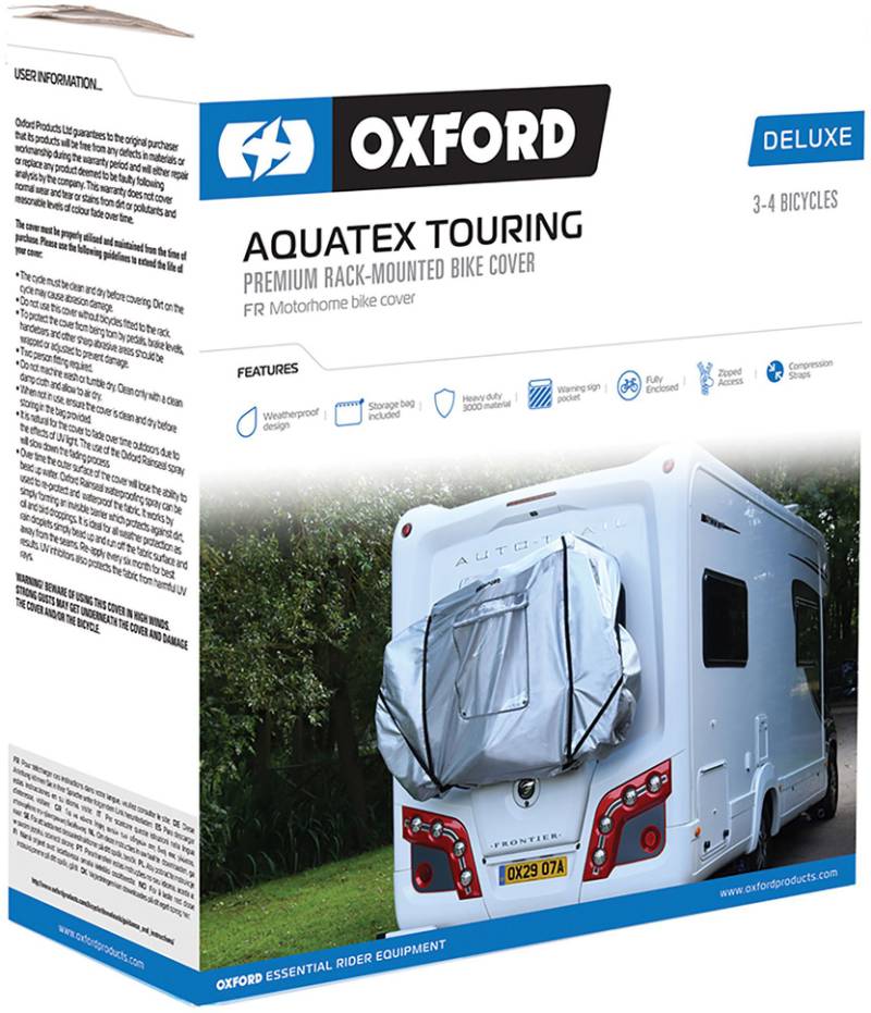 Oxc Aquatex Touring Bike Cover Deluxe - 1-2 Cykler