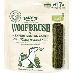 Lilyâ´s Kitchen Woofbrush Til Daglig Tandpleje, Medium - 7 Stk.