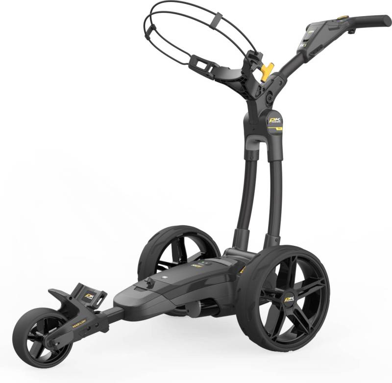 Powakaddy Fx1 Elektrisk Golfvogn - Sort - 220wh, 29.6v (18 Huller)