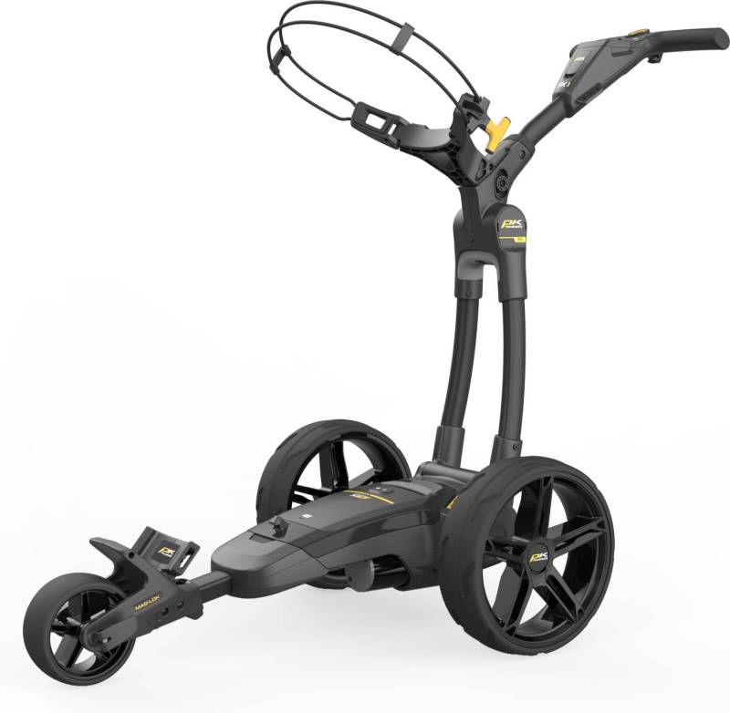 Powakaddy Fx1 Ebs Elektrisk Golfvogn - Black - 220wh, 29.6v (18 Huller)