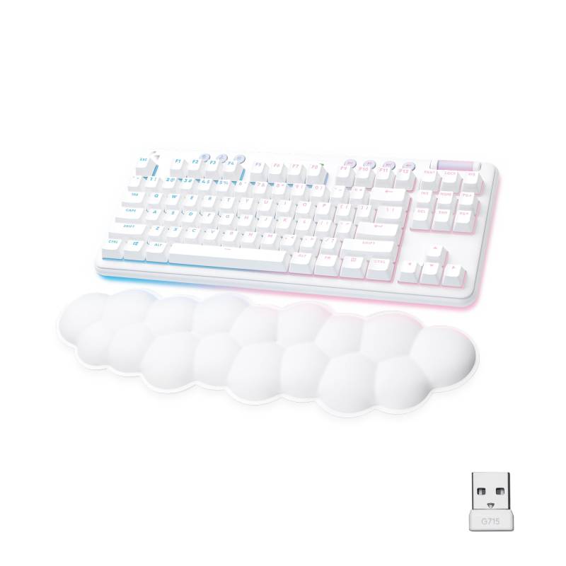 Logitech G G715 Tastatur Mekanisk Lightsync Trådløs Nordisk (dansk/Finsk/Norsk/Svensk)